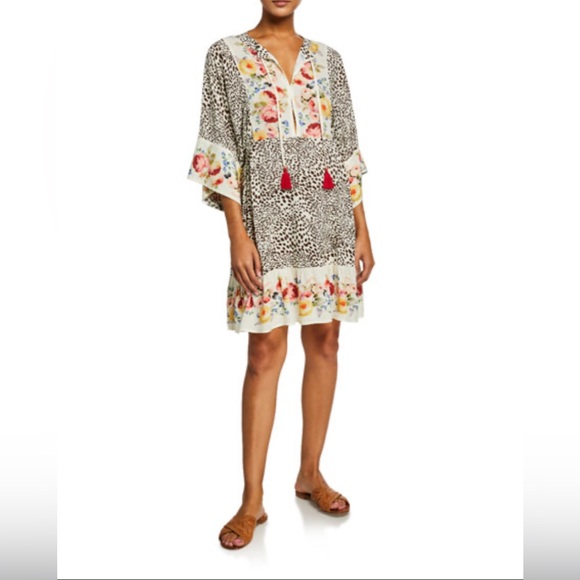 Johnny Was Other - JOHNNY WAS OKSANA PANEL SHORT COVER UP